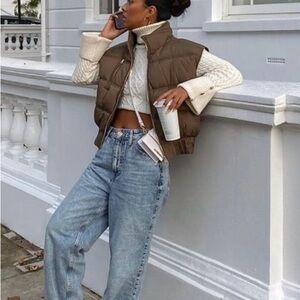 NWT River Island Women's Quilted Puffer Vest